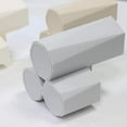 thumbnail image 4 of Porta brochas de maquillaje, portalápices hexagonal, tocador, almacenamiento de escritorio, color blanco, 4 of 5