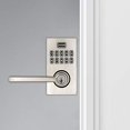 thumbnail image 4 of Electronic Lever Deadbolt Lock - Satin Nickel Finish, with Smart Code and Smart Key Technology, 4 of 10