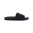 thumbnail image 2 of Steve Madden Womens Soulful Slides Pool Footbed Sandals Black 8 Medium (B,M), 2 of 3