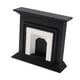 thumbnail image 4 of Chimenea de casa de muñecas a escala 1:12, modelo en miniatura, decoración de casa de muñecas, muebles negro, 4 of 9