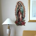 thumbnail image 2 of Calcomanías de pared de vinilo de PVC religiosas de la Virgen María, 40 x 55 cm, 2 of 3