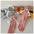 thumbnail image 5 of Calcetas MagSoxPink VentDepot 2Pares Rosa 5-9.5US calcetines tubo medio animados, 5 of 5