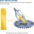 thumbnail image 5 of Vensio 4 Pack Pool Cleaner Diaphragm Replacement Compatible With Zodiac Baracuda G3 G4 Alpha, 5 of 5