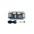 thumbnail image 1 of Hub USB 4 Puertos Waveshare Blanco con USB a UART Integrado para Raspberry Pi Zero/Zero W/B+/2B/3B/3, 1 of 6