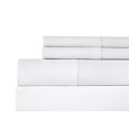 thumbnail image 1 of Aspire Linens HEM-500CTN-WHT-KG Hemstitch 500 Thread Count 100 Percent Cotton Sheet Set - King - White, 1 of 1