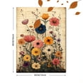 thumbnail image 3 of Qisvanset 12x16 Inch Psalm Floral Canvas Wall Art, Vintage Bible Verse Art Aesthetic Room Interior Wall Decor, 3 of 8