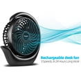 thumbnail image 2 of Ventilador portátil recargable Viniper de 3 velocidades con rotación de 180, 2 of 7