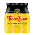 thumbnail image 2 of (4 pack) Topo Chico Sparkling Mineral Water Bottles, 15.5 fl oz, 6 Pack, 2 of 3