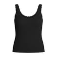 thumbnail image 5 of Summer Womens Clothes Kelon Womens Crop Tank Tops Crew Neck Business Casual Outfit Summer Fashion Clothing, 2XL, 5 of 5