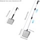 thumbnail image 3 of Pala metálica extensible para arena de gatos, con mango largo de 56 a 107 cm, ideal para cajas de arena, resistente y duradera., 3 of 7