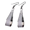 thumbnail image 2 of Dpityserensio Fashion Trend Matte Geometric Pendant Temperament Exaggerated Earrings, 2 of 4