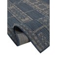 thumbnail image 4 of Furnish My Place Outdoor Geometric Pattern Rug - 2 ft. x 3 ft., Midnight Blue, 4 of 6