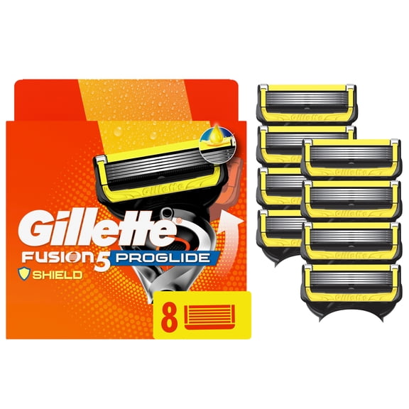 Gillette Fusion5 ProGlide Razor Refills, 8 Refills for FlexBall Razor, Precision Trimmer