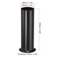 thumbnail image 2 of Uxcell Candle Socket Covers, 3.9 Inch Tall Chandelier Sleeves Base Holder, Black 6 Pack, 2 of 5