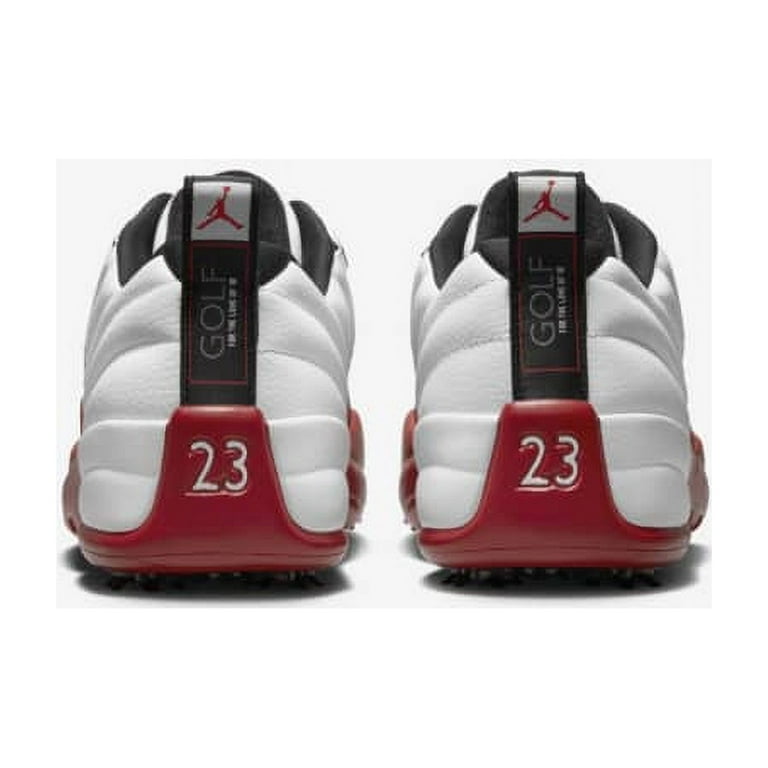 Nike Air Jordan 12 Low Golf Shoes - Color: Red- 7.5US Nike Air Jordan 12 Low Golf Shoes - Color: Red- 7.5US