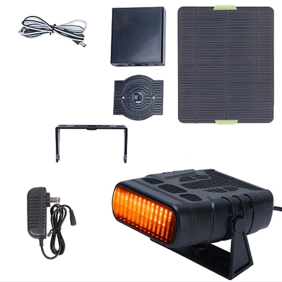 Solar Power Heater Compact Size For Greenhouses And Chicken Coops Outdoor Heating Gear