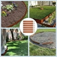 Steel Landscape Edging 40x8 Inch Metal Landscape Edging for Flower Beds
