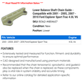 thumbnail image 2 of Lower Balance Shaft Chain Guide - Compatible with 2001 - 2005, 2007 - 2010 Ford Explorer Sport Trac 4.0L V6 2002 2003 2004 2008 2009, 2 of 2
