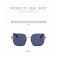 thumbnail image 6 of US Exclusive DG-98308 Rimless Sunglasses – Ultra-Thin Unisex UV400 Polarized Lenses, Lightweight Metal Frame for Driving & Fashion, 6 of 9