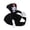 Black, variant on Halloween Spider Dog Costume, Plush 3D Spider Ride‑On Pet Outfit, Funny Cosplay Dress‑Up Clothes for Small Medium Dogs Halloween Party Trick‑or‑Treat