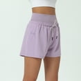 thumbnail image 1 of ALO yoga Fitness Pants Women's Summer Loose High Waist Belly Contracting Sports Shorts Double Layer Anti-Exposure Casual Fitness Pants, 1 of 5