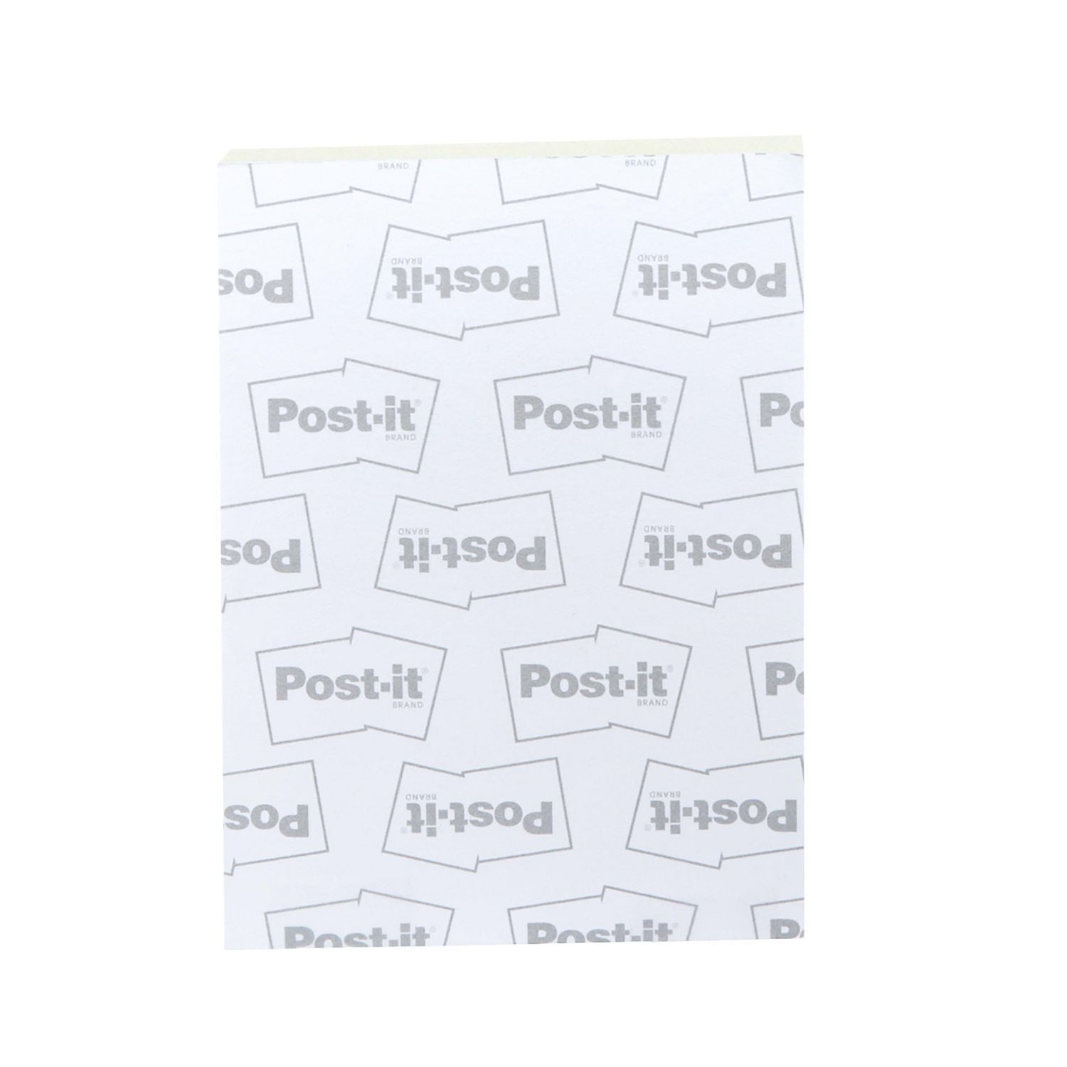 Feuillets à motifs Post-it®, suivi des habitudes, jaune 2.9 po x 4 po (73mm x 101mm)