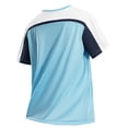 thumbnail image 6 of Gfyviroh Men's Athletic Tees Color Block Breathable Crew Neck T-Shirt Lightweight Summer Short Sleeve Workout Shirts, 6 of 7