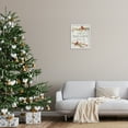 thumbnail image 3 of Stupell Industries Peace On Earth With Me Holiday Painting White Framed Art Prints Wall Art, 16 x 20, 3 of 10