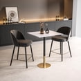 thumbnail image 4 of Elegant Decor Table de Pub Ronan 31,5 Pouces en Blanc, 4 of 7