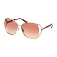 thumbnail image 3 of Tom Ford FT1091 16T 62mm Butterfly Sunglasses Women's Shiny Palladium, 3 of 10