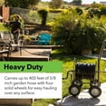 thumbnail image 4 of Yard Butler 4-Wheeled Hose Truck, 400' Metal Hose Caddy, Suitable for Gardens, Lawns and Fields, 4 of 5