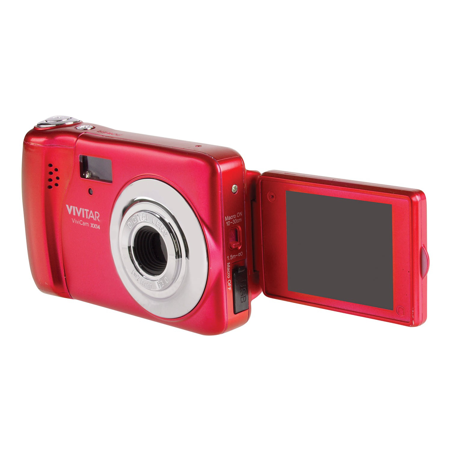 Vivitar VXX14-RED Selfie Digital Camera