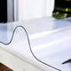 thumbnail image 3 of Protector de mesa de comedor de plástico transparente 50x100cm YONGSHENG impermeable PVC, 3 of 5