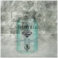 thumbnail image 2 of "Sip Blue" Reverse Printed Tempered Glass with Silver Leaf, 2 of 9