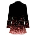 thumbnail image 3 of Gibobby Blazer de mujer elegante Chaquetas blazer para mujer de negocios casual de moda color sólido manga larga estilo solapa chamarra pequeña(Rosa,G), 3 of 4