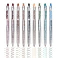 thumbnail image 3 of Gel Pen, Aibecy 9 Color Gel Pens Set 0.5mm Pen Lead Colored Pens Retractable Gel Ink Pens Art Supplies for Children Adults Coloring Books Drawing Painting Writing Journaling, 3 of 7