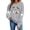 MEICHANG-ER1-Gray, variant on Meichang Halloween Crew Neck Sweatshirt Women Ghost Graphic Sweatshirts Oversized Long Sleeve Pullover Holiday Party Sweatshirt