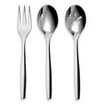 thumbnail image 2 of Nambe Aidan 18/10 Stainless Steel 3pc. Heavy Gauge Hostess Set, 2 of 4