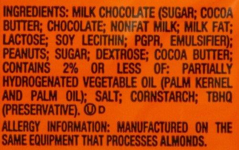 Reese's Giant Filled Peanut Butter Milk Chocolate Bars, 12 Count, 7.2 oz