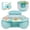 Green, variant on Blublu Park Baby Inflatable Sit Me Up Floor Seat, 3-36 Months with Cover & Detachable Sensory Tray, Unicorn