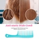 thumbnail image 3 of Mango de acabado para cabello liso, peine para cabello rizado, peine de dientes anchos para el hogar, 3 of 5