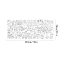 thumbnail image 3 of Fjnjuu Christmas Sleigh Giant Coloring Poster 30x72 Inch Christmas Drawing Paper Children Coloring Tablecloth Home Classroom Party Supplies Poster Tablecloth Toys for Kids Toddlers, 3 of 8