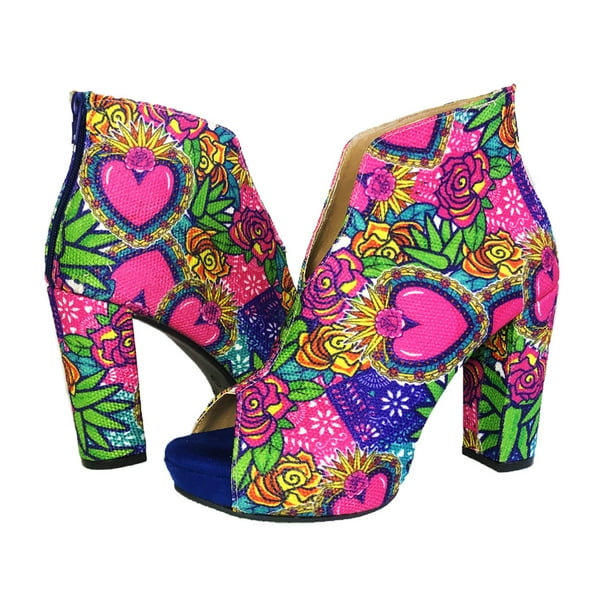 Zapatilla Para Dama Media Plataforma Boca De Pescado Nyxmart NYXMART Zapatilla