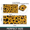 thumbnail image 7 of Yellow and Black Of Leopard Print Kitchen Rugs Sets Of 2,Anti Fatigue Kitchen Mat Rugs Non Slip Washable,Decorative Kitchen Floor Mats for Kitchen,Sink,Laundry,17"x30"+17"x47", 7 of 7