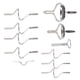 thumbnail image 5 of Juego de Guía de Caña de Mosca ANGGREK Kit de Reparación de Puntas de pesca Acero Inoxidable, 5 of 7