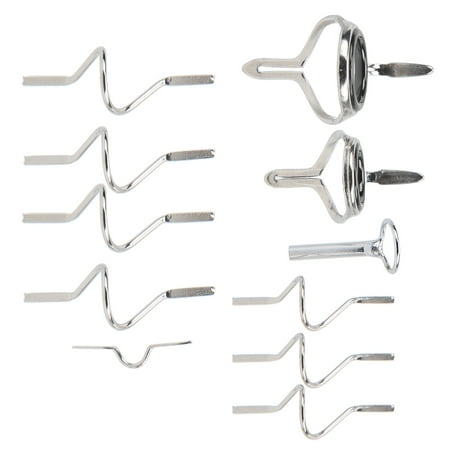 Zerodis Mini Fishing Rod Fly Fishing Guide Angling Repair Tool Stainless Steel Strong Double Buckle Different Size Carp Fishing