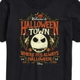 thumbnail image 3 of The Nightmare Before Christmas - Halloween Town Sign - Men's Short Sleeve Graphic T-Shirt, 3 of 5