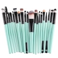 thumbnail image 3 of Autorización：Juego de 20 brochas de maquillaje, base en polvo, sombra de ojos, delineador de ojos, brochas cosméticas para labios, kit de aseo de maquillaje, ideal para uso profesional y diario Adepaton HMHZ158-2, 3 of 7