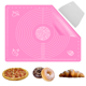 thumbnail image 1 of Esterilla de silicona antiadherente y antideslizante para repostería con medidas, esterilla de silicona de grado alimenticio para amasar galletas, macarons, esterilla multiusos, esterilla para, 1 of 6