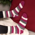 thumbnail image 6 of BambooMN Women's Funky Double Layer Thick Soft Warm Fuzzy Comfy Home Socks, 3 Pairs Asst C, L/XL, 6 of 8